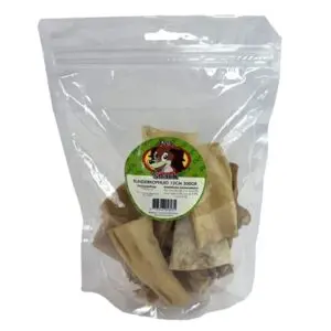 Petsnack runderkophuid 15 cm 300 g – kauwsnack voor honden - Afbeelding 2