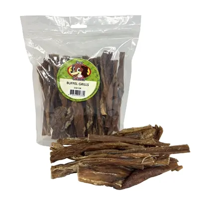 Petsnack buffel grills 350 g – kauwsnack van buffel lebmaag