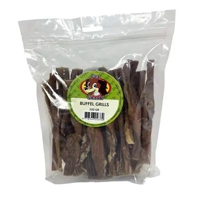 Petsnack buffel grills 350 g – kauwsnack van buffel lebmaag