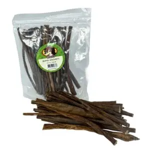Petsnack buffel spaghetti 250 g – hypoallergene kauwsnack - Afbeelding 1
