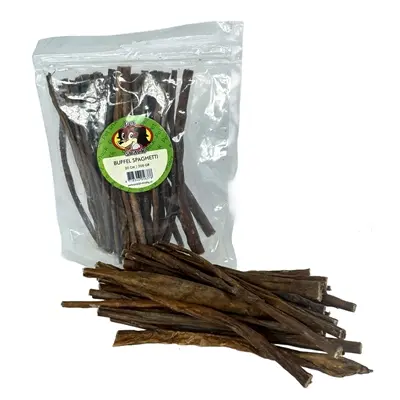 Petsnack buffel spaghetti 250 g – hypoallergene kauwsnack