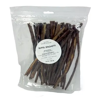 Petsnack buffel spaghetti 250 g – hypoallergene kauwsnack - Afbeelding 5