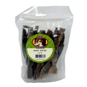 Petsnack Milky Sticks 200 g – gedroogde buffeluier - Afbeelding 4
