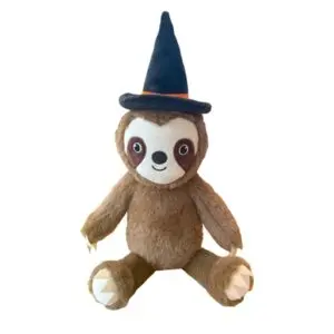 Happy Pet hondenknuffel Witchy Luiaard 46 x 22 x 12 cm – pluche - Afbeelding 1
