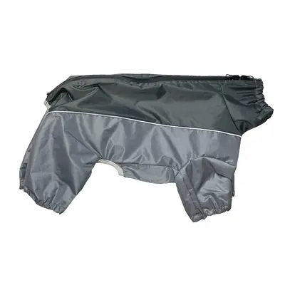 Happy Pet hondenjas Go Walk Mud Coat waterproof grijs XL 60 cm