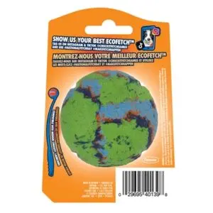 Chuckit Ecofetch Ball hondenbal M 6,4 cm – gerecycled rubber - Afbeelding 4