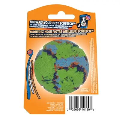 Chuckit Ecofetch Ball hondenbal M 6,4 cm – gerecycled rubber