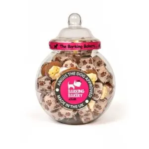 The Barking Bakery Mini Iced Woofins voorraadpot – 45 stuks - Afbeelding 4