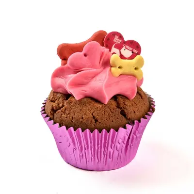 The Barking Bakery I Woof You Valentine Woofin – cupcake hondensnack