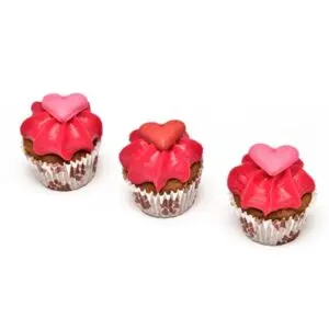 The Barking Bakery I Woof You Valentine Mini Iced Woofins – trio - Afbeelding 4