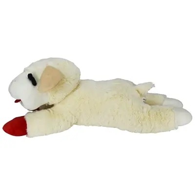 Happy Pet Lambchop hondenknuffel schaap 61 x 20 x 24 cm – pluche met pieper
