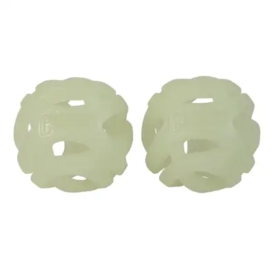 Chuckit Max Glow Air Fetch Ball hondenbal M 6 cm – set van 2