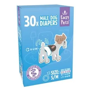 EasyPets hondenluiers voor reuen S/M 30 stuks – superabsorberend - Afbeelding 1