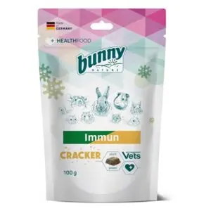 Bunny Nature Immun Cracker 100 g – met echinacea en stuifmeel - Afbeelding 1