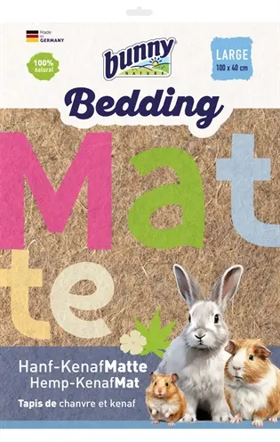 Bunny Nature ligmat Hemp-Kenafmat L 100 x 40 cm – hennep en kenaf