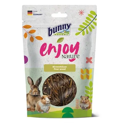 Bunny Nature Enjoynature perenhout 100 g – knabbelhout voor knaagdieren