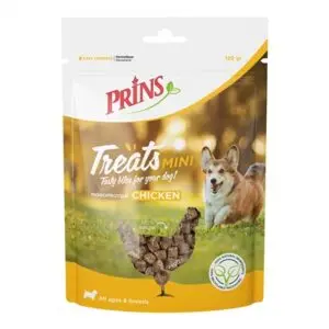 Prins Treats kip mini 120 g – extra kleine beloningssnack - Afbeelding 1