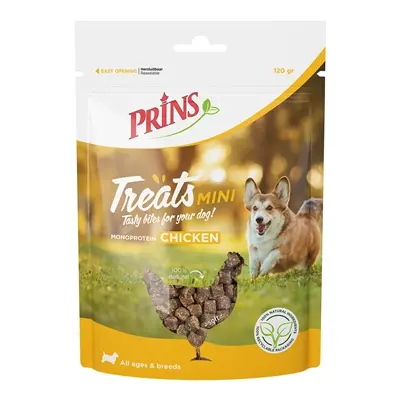 Prins Treats kip mini 120 g – extra kleine beloningssnack