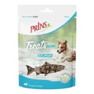 Prins Treats zalm mini 120 g – extra kleine beloningssnack - Afbeelding 1