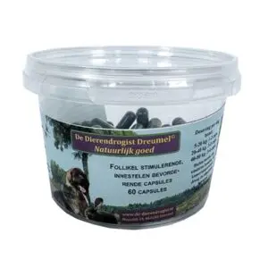 Dierendrogist follikelstimulerend capsules 60 stuks – voor teven - Afbeelding 1