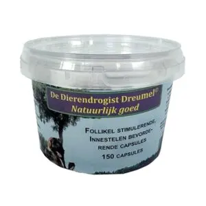 Dierendrogist follikelstimulerend capsules 150 stuks – voor teven - Afbeelding 1