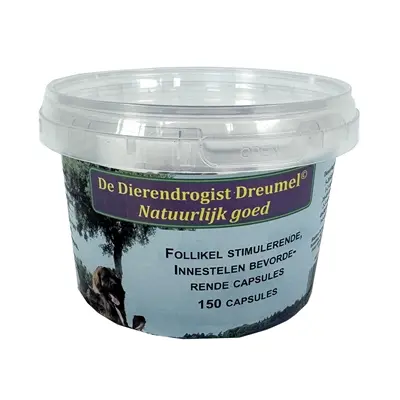 Dierendrogist follikelstimulerend capsules 150 stuks – voor teven