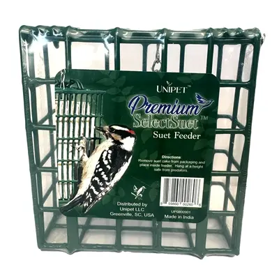 Suet To Go vetblokhouder donkergroen 12 x 13 x 4 cm