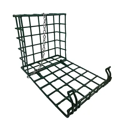 Suet To Go vetblokhouder donkergroen 12 x 13 x 4 cm