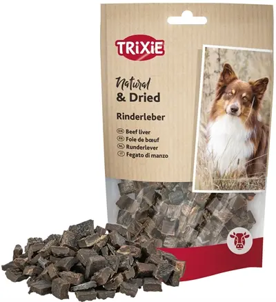 Trixie runderlever 80 g – gedroogde monoproteïne hondensnack