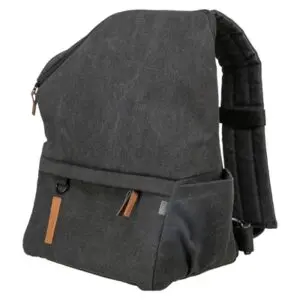Trixie Be Nordic hondentas rugtas Bjorn zwart 35 x 40 x 20 cm - Afbeelding 1