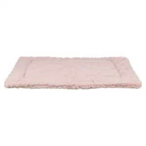 Trixie ligmat Lonni ribfluweel roze 90 x 65 cm – voor hond en kat - Afbeelding 1