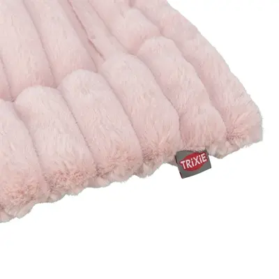 Trixie ligmat Lonni ribfluweel roze 90 x 65 cm – voor hond en kat - Afbeelding 5