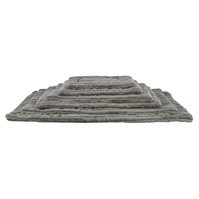Trixie ligmat Lonni ribfluweel grijs 90 x 65 cm – voor hond en kat - Afbeelding 6