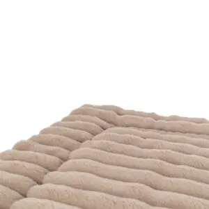 Trixie ligmat Lonni ribfluweel lichtbruin 90 x 65 cm – voor hond en kat - Afbeelding 4