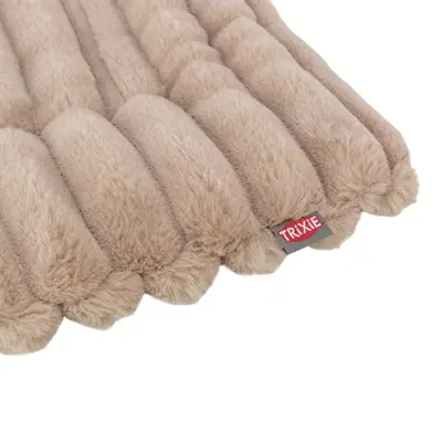 Trixie ligmat Lonni ribfluweel lichtbruin 130 x 90 cm – voor hond en kat - Afbeelding 5