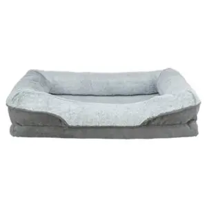 Trixie Vital hondenmand Lino grijs/lichtgrijs 70 x 55 cm – orthopedisch - Afbeelding 1