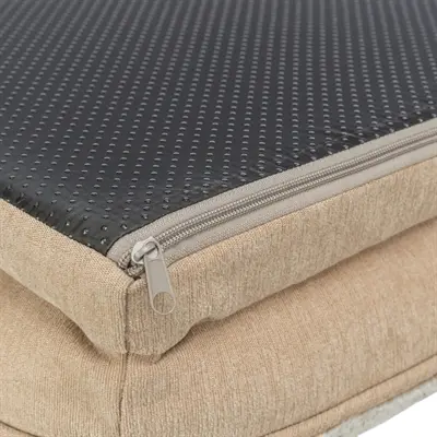 Trixie Vital hondenmand Lino hoekig beige 90 x 65 cm – orthopedisch - Afbeelding 5