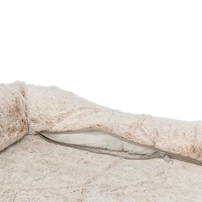 Trixie Vital hondenmand Lino hoekig beige 110 x 75 cm – orthopedisch - Afbeelding 6