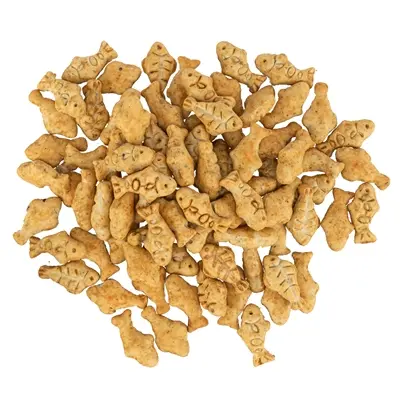 Trixie kattensnack Cookies met kip en garnalen 50 g – visvormpjes