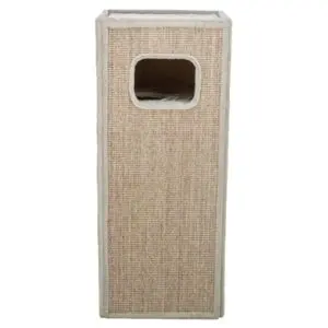 Trixie krabpaal Cat Tower Juno grijs 116 cm – wendbaar kussen - Afbeelding 4
