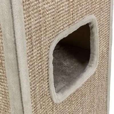 Trixie krabpaal Cat Tower Juno grijs 116 cm – wendbaar kussen - Afbeelding 5