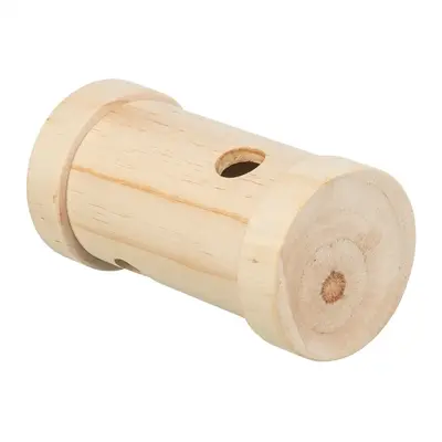 Trixie snack roll hout 6 x 6 x 11 cm – interactief voederspeelgoed