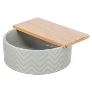 Trixie zandbad met platform muizen en hamsters 20 x 20 cm – keramiek - Afbeelding 1
