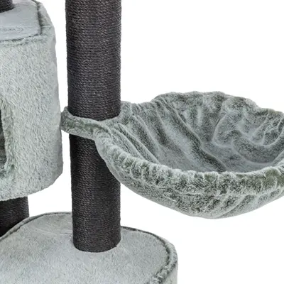 Trixie krabpaal Miguel groen/wit 146 cm – met hangmat - Afbeelding 5
