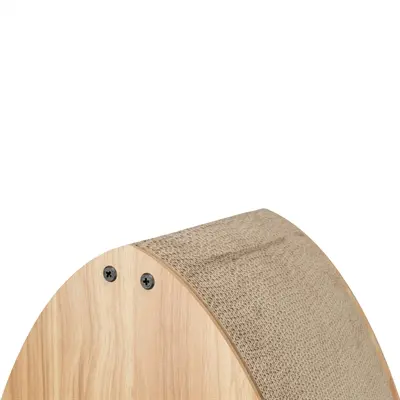 Trixie krabhuis MDF lichtbruin 48 x 28 x 48 cm – met catnip - Afbeelding 7