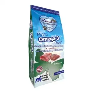 Renske hondenvoer Mighty Omega Plus kalkoen en eend 12 kg – koudgeperst - Afbeelding 1