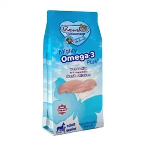 Renske hondenvoer Mighty Omega Plus Adult/Senior kip en rijst 6,5 kg - Afbeelding 1