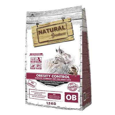 Natural Greatness Veterinary Diet kattenvoer Obesity Control 1,5 kg