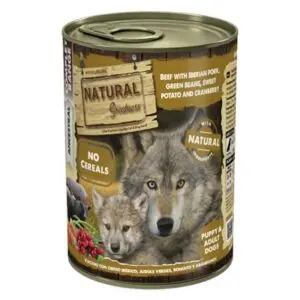 Natural Greatness hondenvoer rund, Iberisch varken en zoete aardappel 400 g - Afbeelding 1