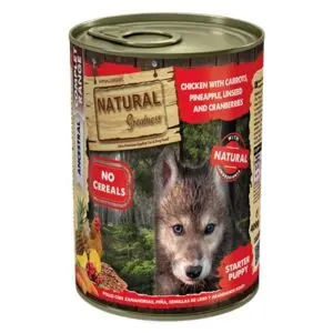 Natural Greatness puppyvoer kip, wortel en ananas 400 g – graanvrij - Afbeelding 1